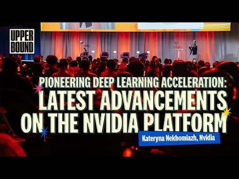 Pioneering Deep Learning Acceleration: Kateryna Nekhomiazh, Nvidia