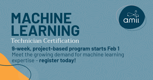 Machine Learning Technician Certification – Winter 2022