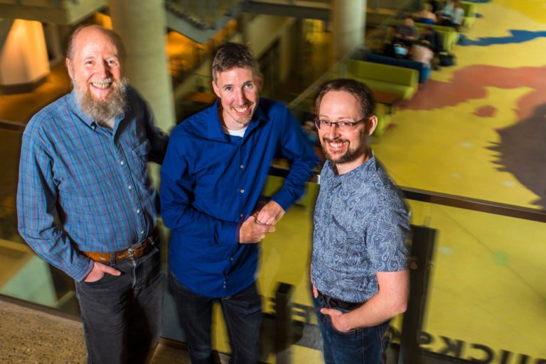 University of Alberta computing science professors and artificial intelligence researchers Richard Sutton, Michael Bowling, and Patrick Pilarski are working with DeepMind to open the AI powerhouse company’s first research lab outside the United Kingdom in Edmonton, Canada