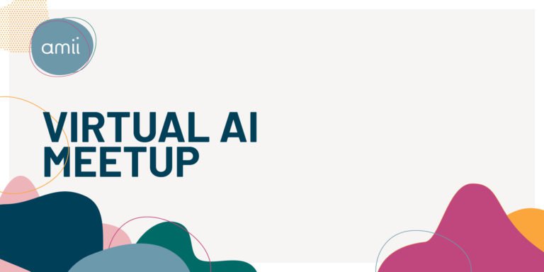 "Virtual AI Meetup" Graphic