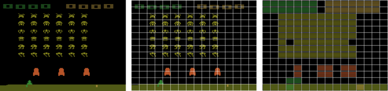 Space Invaders Tiling & Representation